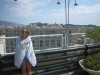 Hotel roofdeck with view of the Acropolis