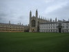 King's College chapel and lawn.