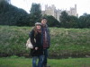 Us in front of Arundel castle.