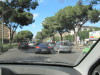 Driving to the airport, we had plenty of chances to observe the Italian tendency to invent new lanes.